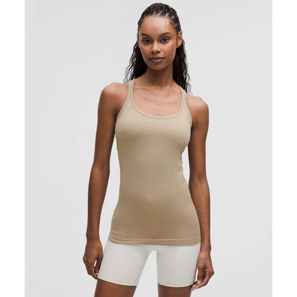 Lululemon Ebb To Street Ribbed Racerback Tank Top II Black 8 2024 - Picture 1 of 4